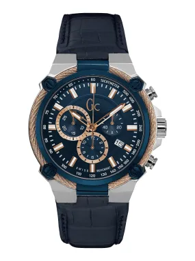GC Gents Wrist Watch Blue - Y24001G7