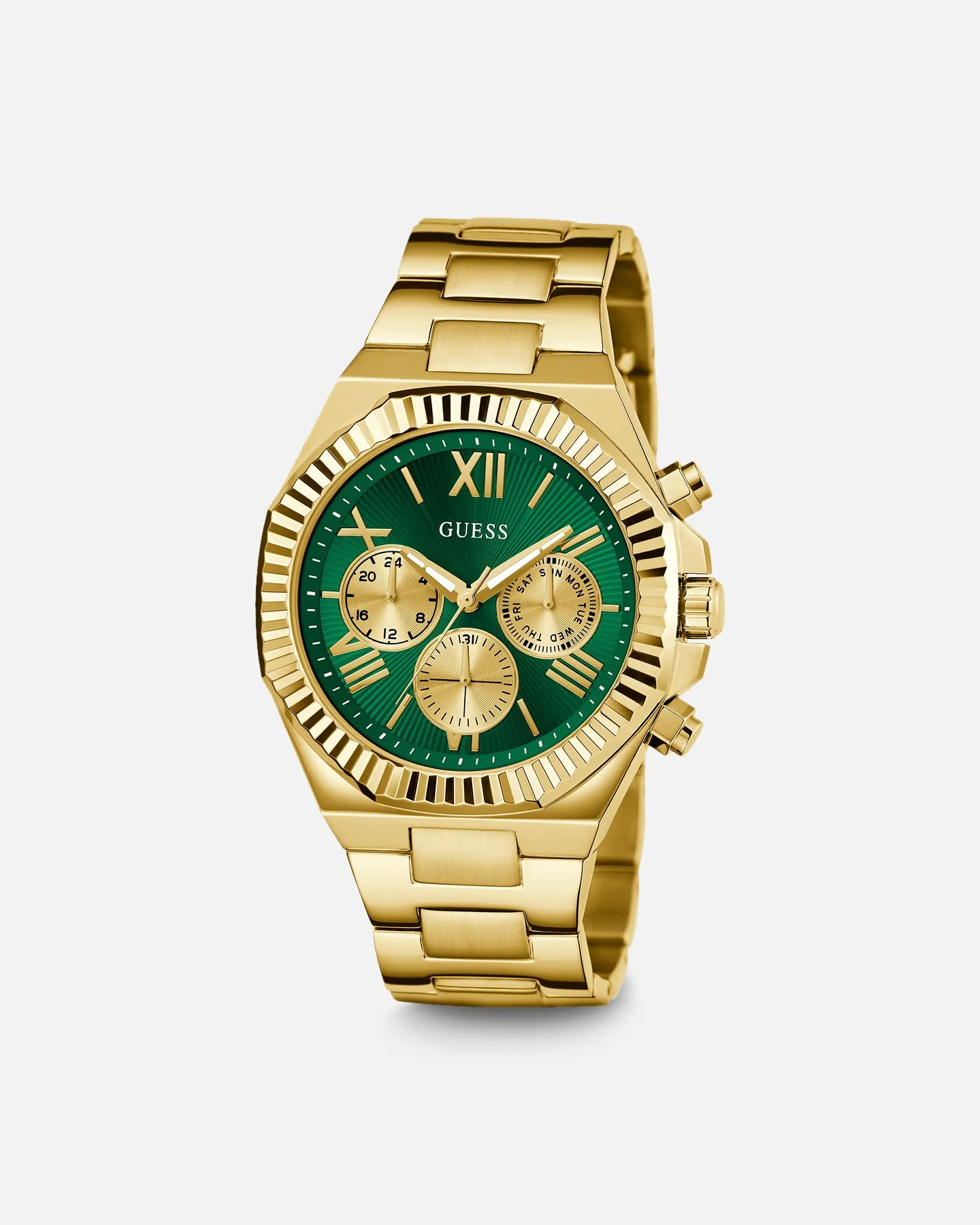 Guess Mainline Equity Watch Gold/Sun Green