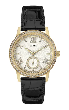 Guess Women White Dial Analog Watch - W0642L2