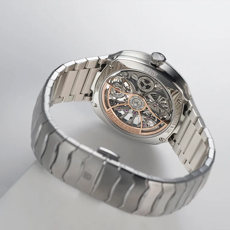 H. MOSER & CIE. STREAMLINER TOURBILLON SKELETON