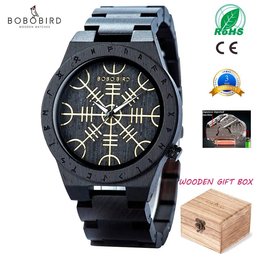 Handmade BOBO BIRD, Man/Women Watch.