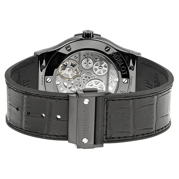 Hublot Classic Fusion Hand Wind Skeleton Dial Men's Watch 515CM0140LR 515.CM.0140.LR