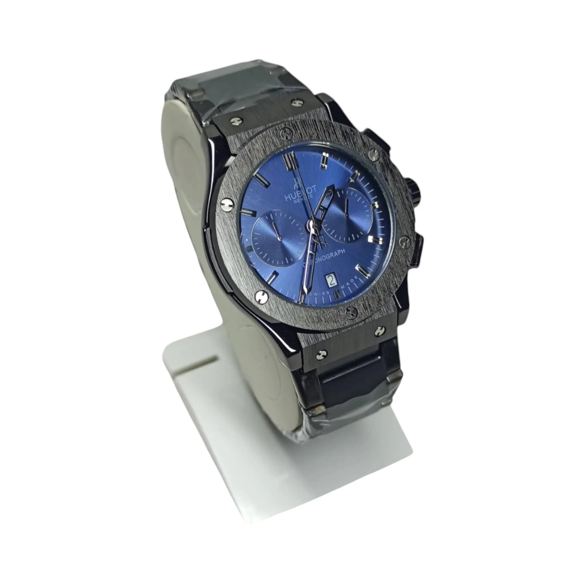 Hublot - High Quality – Chrono graph – Black/Blue – Men's Watch