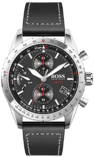 Hugo Boss Watch Aero Chrono Mens