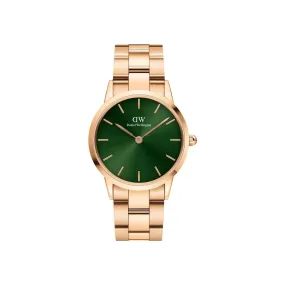 Iconic Link Emerald 36mm - Rose Gold & Green Watch