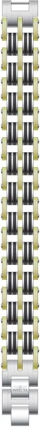 Invicta Men's Stainless Steel And Plastic Bracelet 30342