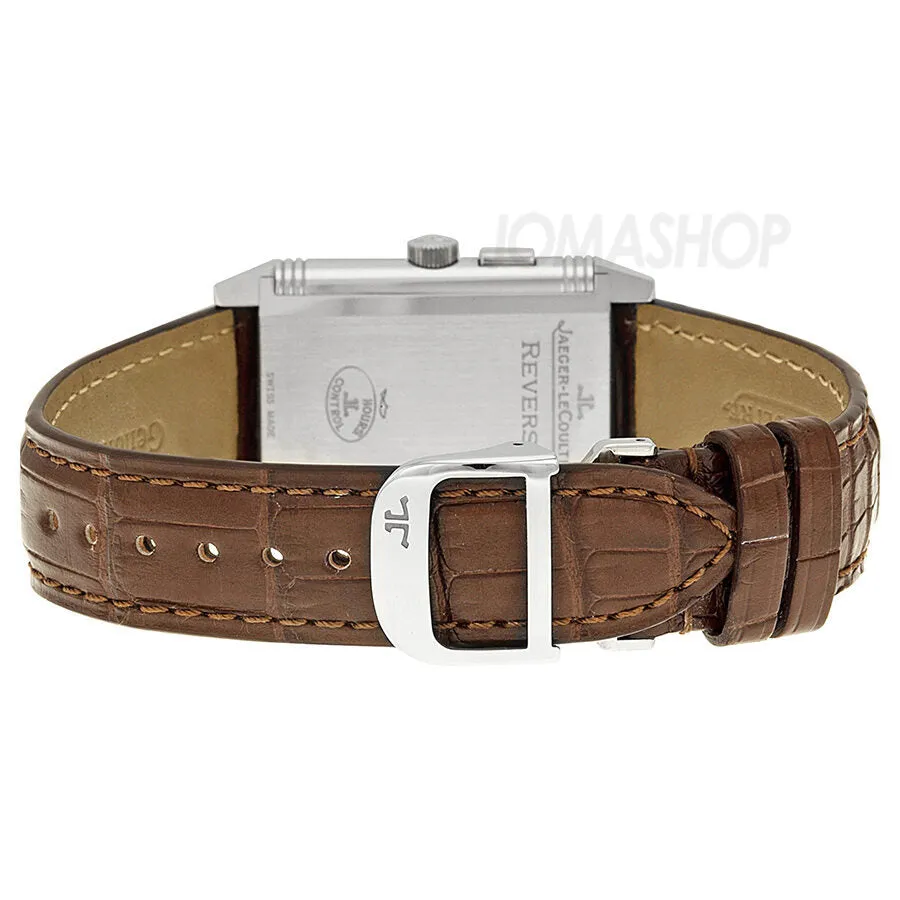 Jaeger LeCoultre Reverso Duo Steel Men's Watch 271.84.10 Q2718410