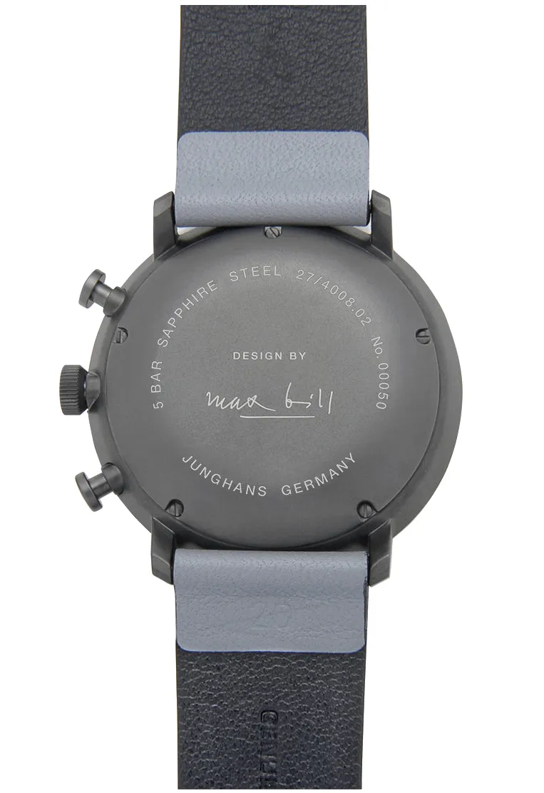 Junghans Max Bill Chronoscope Men's Grey Watch 27/4008.02