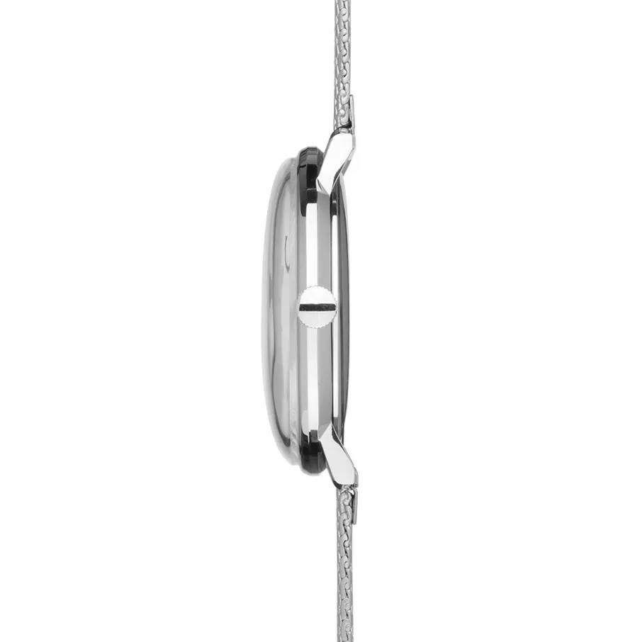 Junghans Max Bill Hand-winding Ladies Silver Watch 27/3004.46