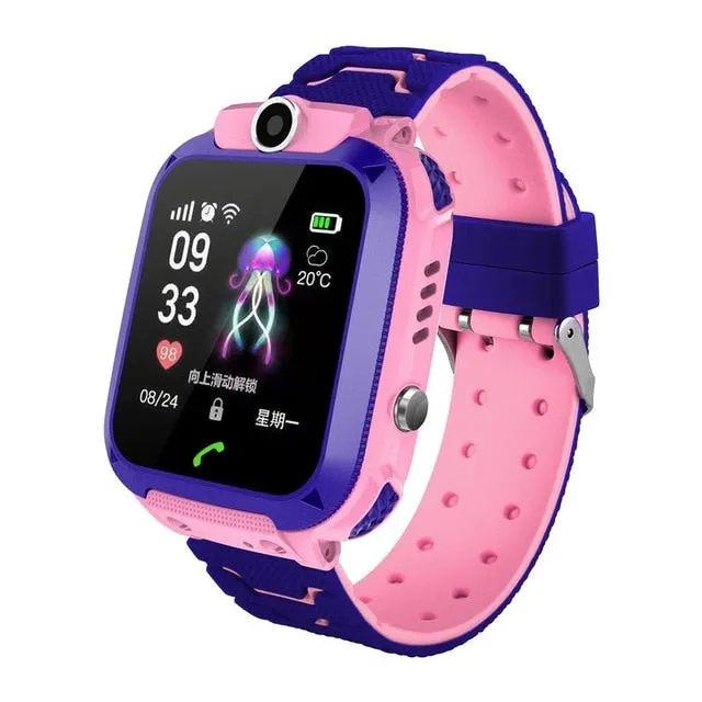 Kids Smart Phone Watch Waterproof