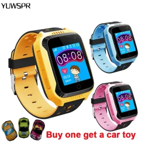 Kids Watch GPS tracker SOS call Location Flashlight Camera  Remote listening Children Smart Watches