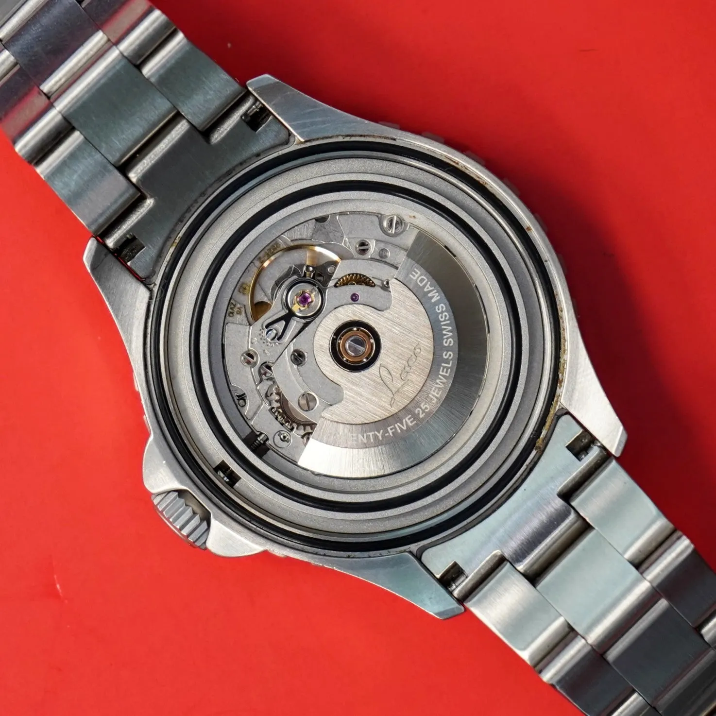 LACO Automatic Diver Watch Himalaya 42 MB 30ATM Wristwatch 862106.MB - Box & Papers!