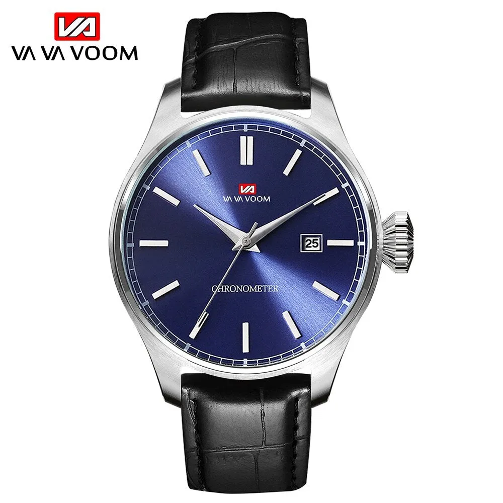 Large Pilot Series Creative Calendar Airplane Sports Military SEAL Fashion Casual Brand Army Brown Leather Wrist Watches For Men