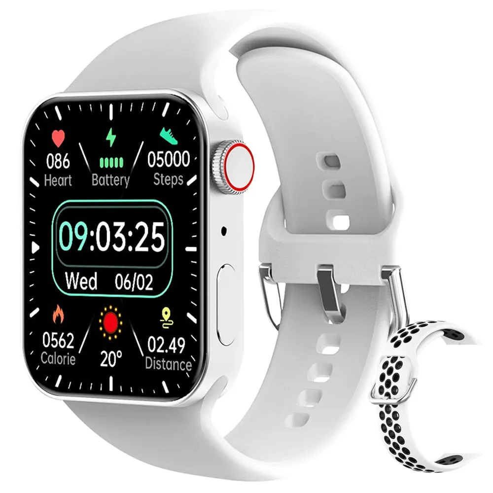 LEMFO T100MAX smart watch men women Bluetooth call smartwatch series 8 260mAh sports watches Wireless charging 2.0 inch 395*460