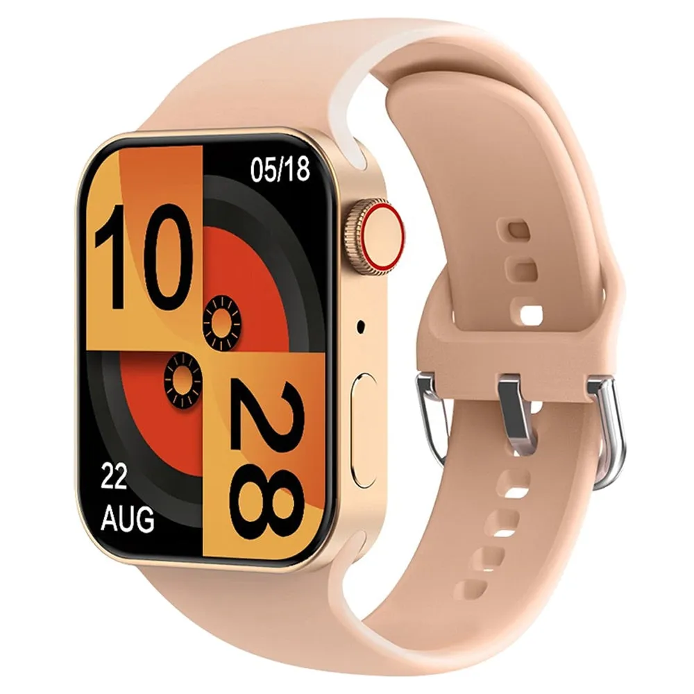 LEMFO T100MAX smart watch men women Bluetooth call smartwatch series 8 260mAh sports watches Wireless charging 2.0 inch 395*460