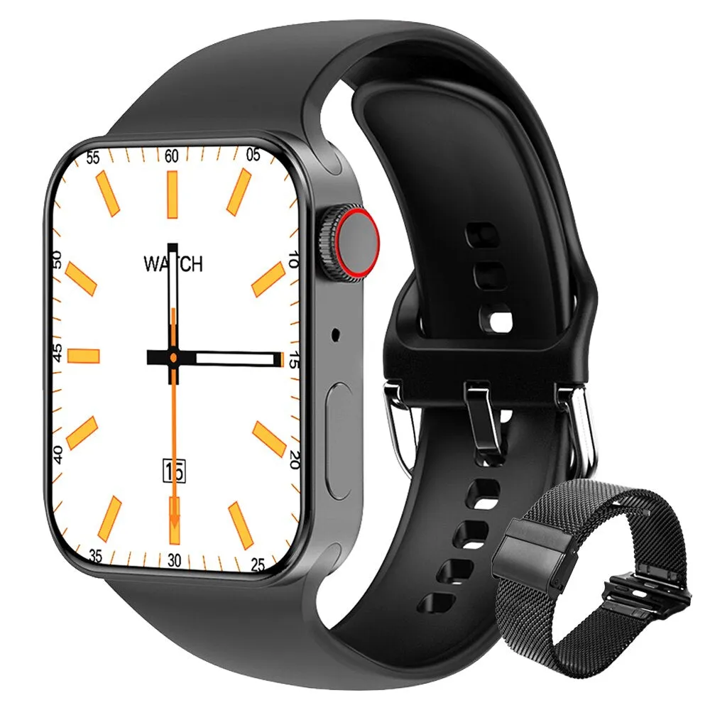 LEMFO T100MAX smart watch men women Bluetooth call smartwatch series 8 260mAh sports watches Wireless charging 2.0 inch 395*460