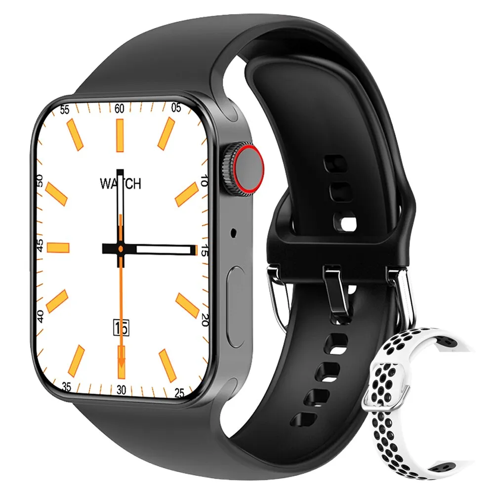 LEMFO T100MAX smart watch men women Bluetooth call smartwatch series 8 260mAh sports watches Wireless charging 2.0 inch 395*460