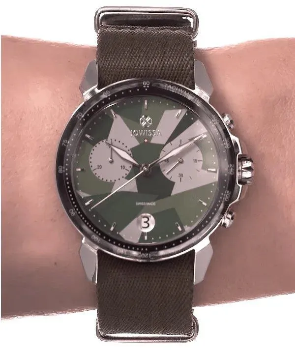 LeWy 15 Swiss Men's Watch Steel Green J7.130.L