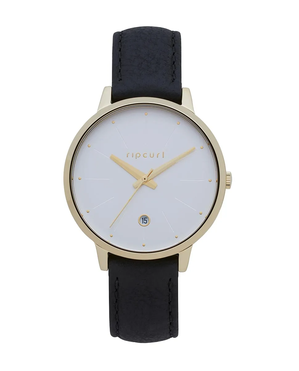 Lola Slim Gold Leather Watch