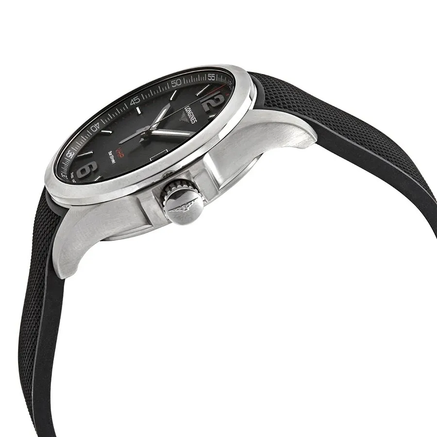 Longines Conquest V.H.P. Perpetual Quartz Black Dial Men's Watch L37264569