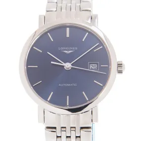 Longines Elegant Automatic Blue Dial Unisex Watch L4.310.4.92.6