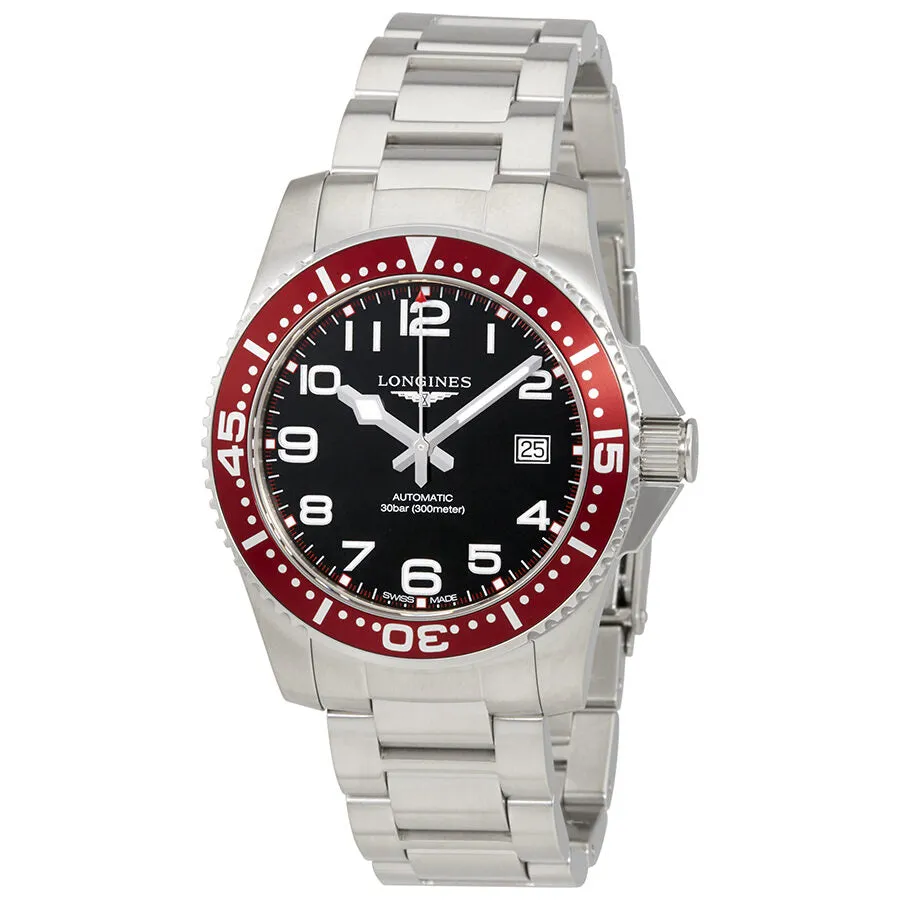 Longines HydroConquest Black Dial Stainless Steel Automatic Men's Watch L36954596