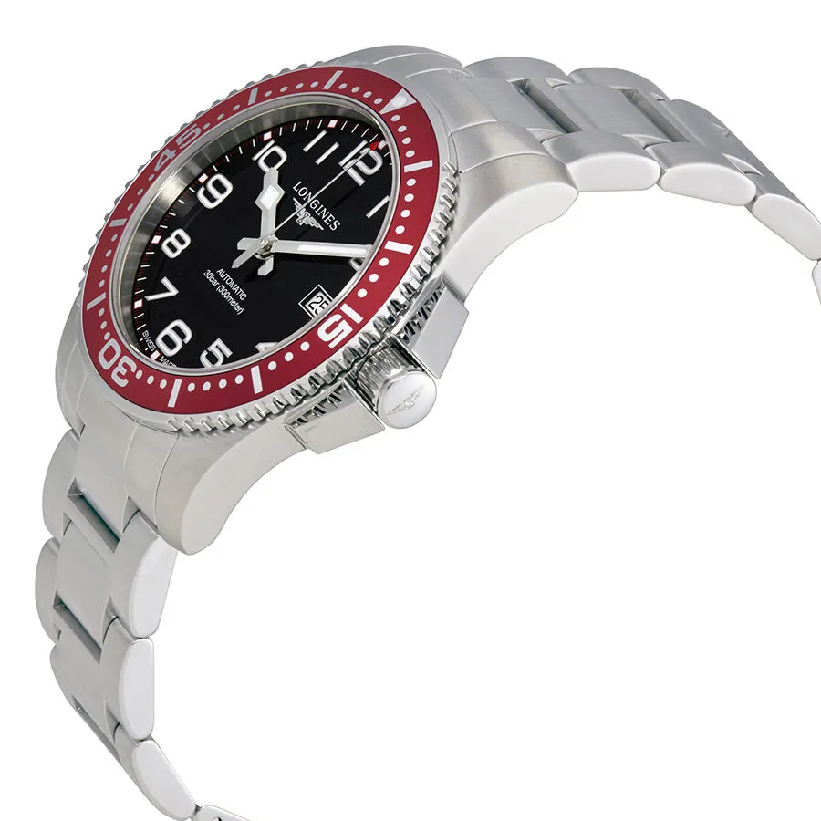 Longines HydroConquest Black Dial Stainless Steel Automatic Men's Watch L36954596