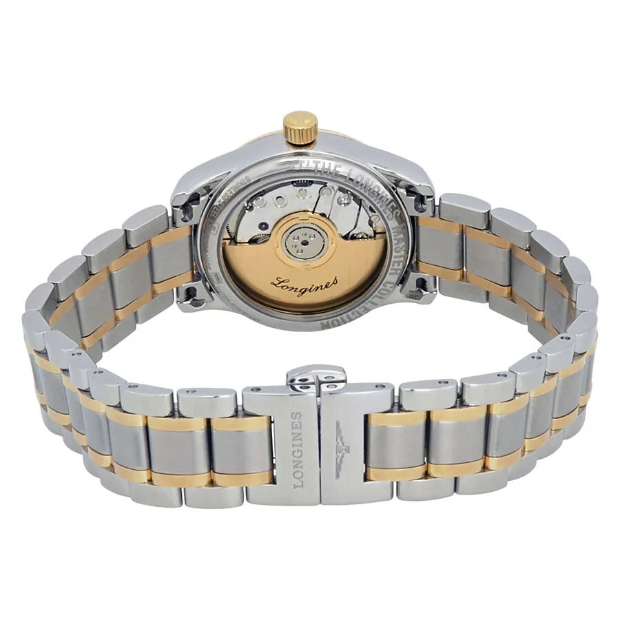 Longines Master Champagne Dial Automatic Ladies Two Tone Watch L2.128.5.38.7