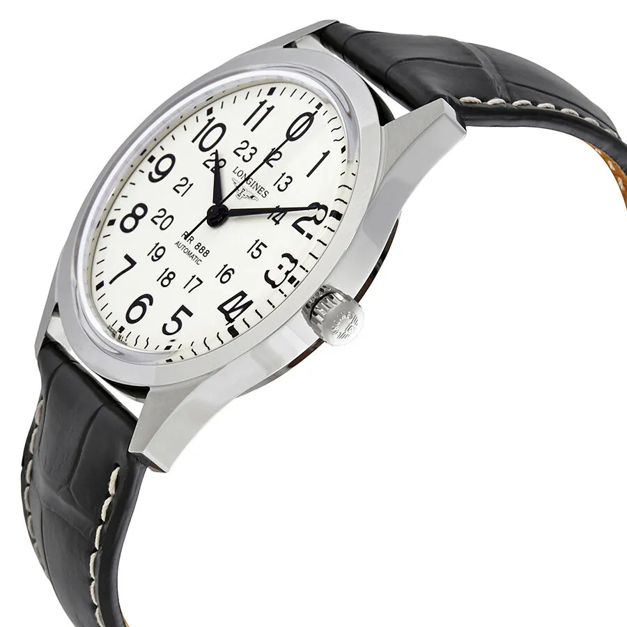 Longines Railroad Automatic White Dial Men's Watch L28034230