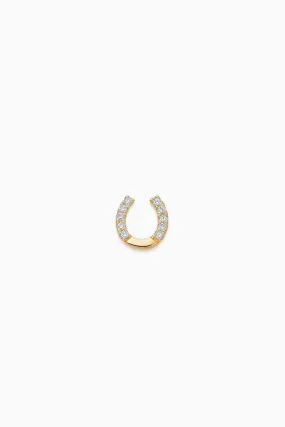 LOQUET LONDON | DIAMOND HORSESHOE CHARM