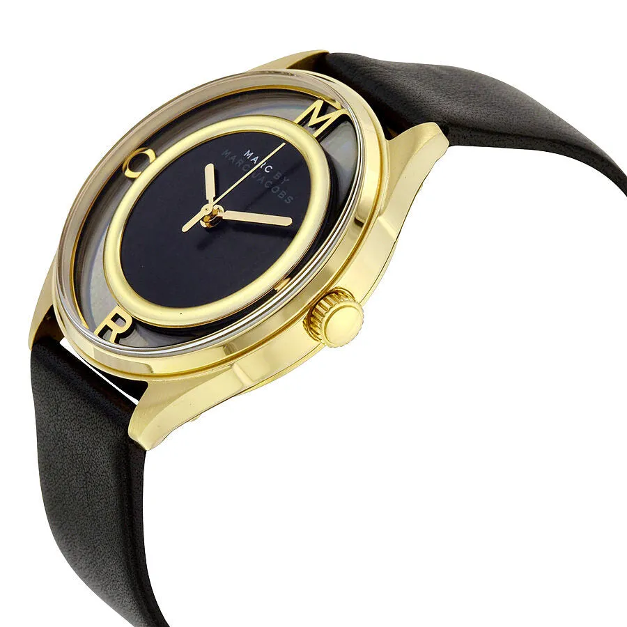 Marc By Marc Jacobs Tether Black Dial Ladies Watch MBM1376