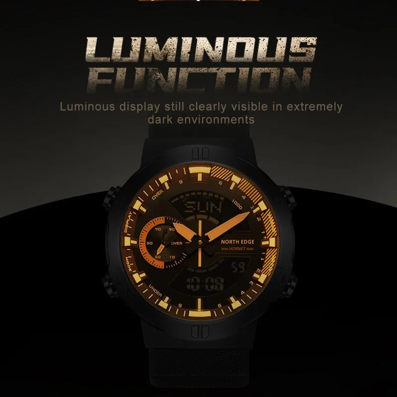 Men Digital Watch Running Cycling Sports Watches Waterproof  Wristwatch