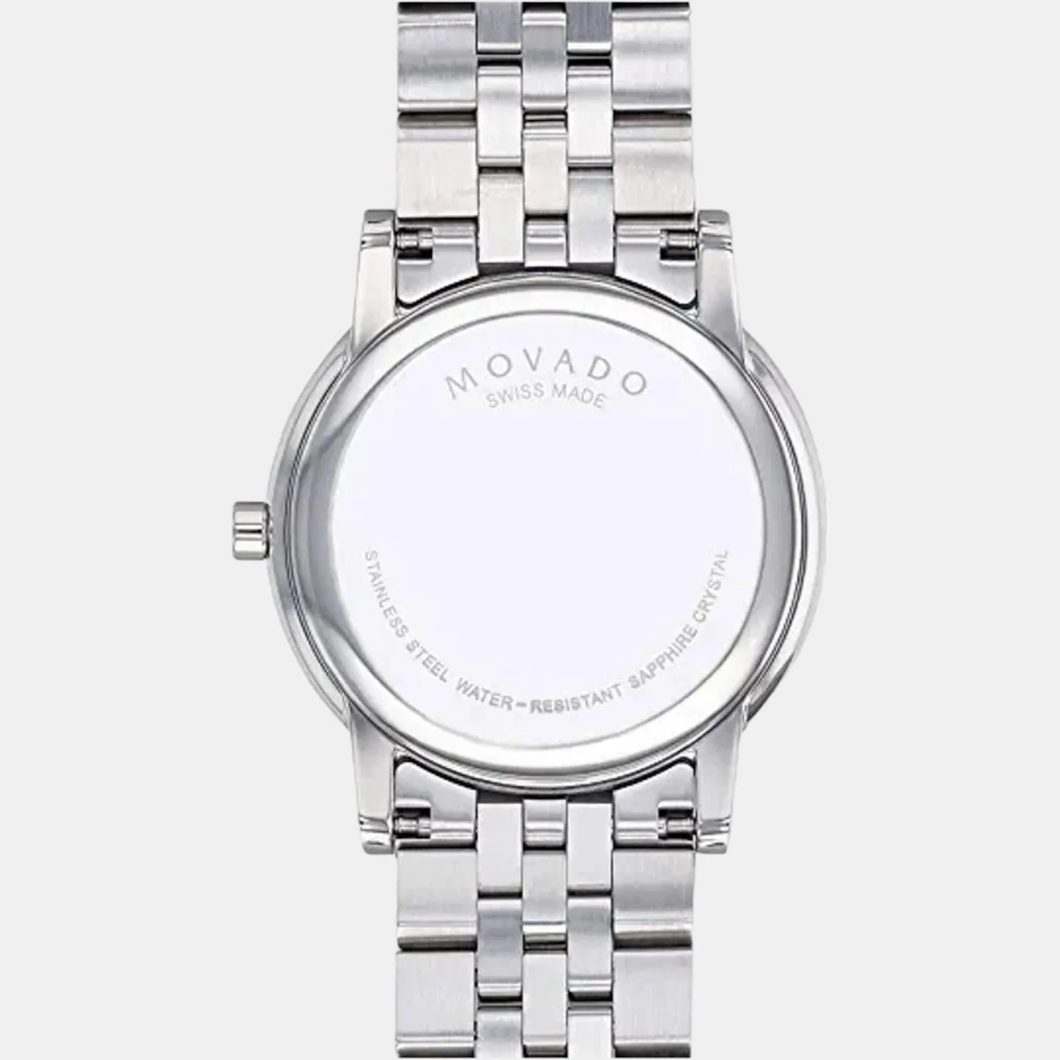 Men's Black Analog Stainless Steel Watch 607201