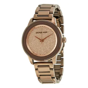 Michael Kors Kinley Pave Sable Dial Ladies Watch MK6245