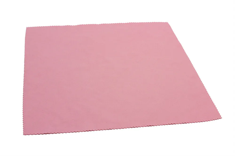 Microfiber Suede TV, Computer, Tablet, Touch Screen Wiper Cloth (200 gsm, 12 in.  x 12 in.)