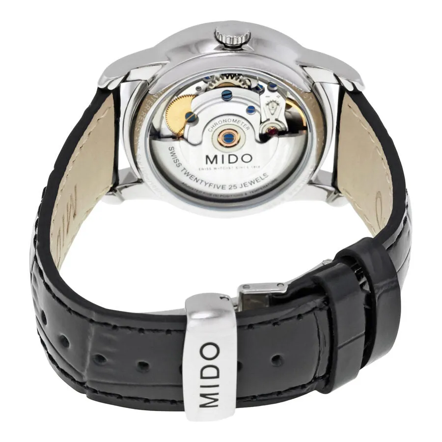 Mido Baroncelli III Automatic Black Dial Ladies Watch M0102081605320