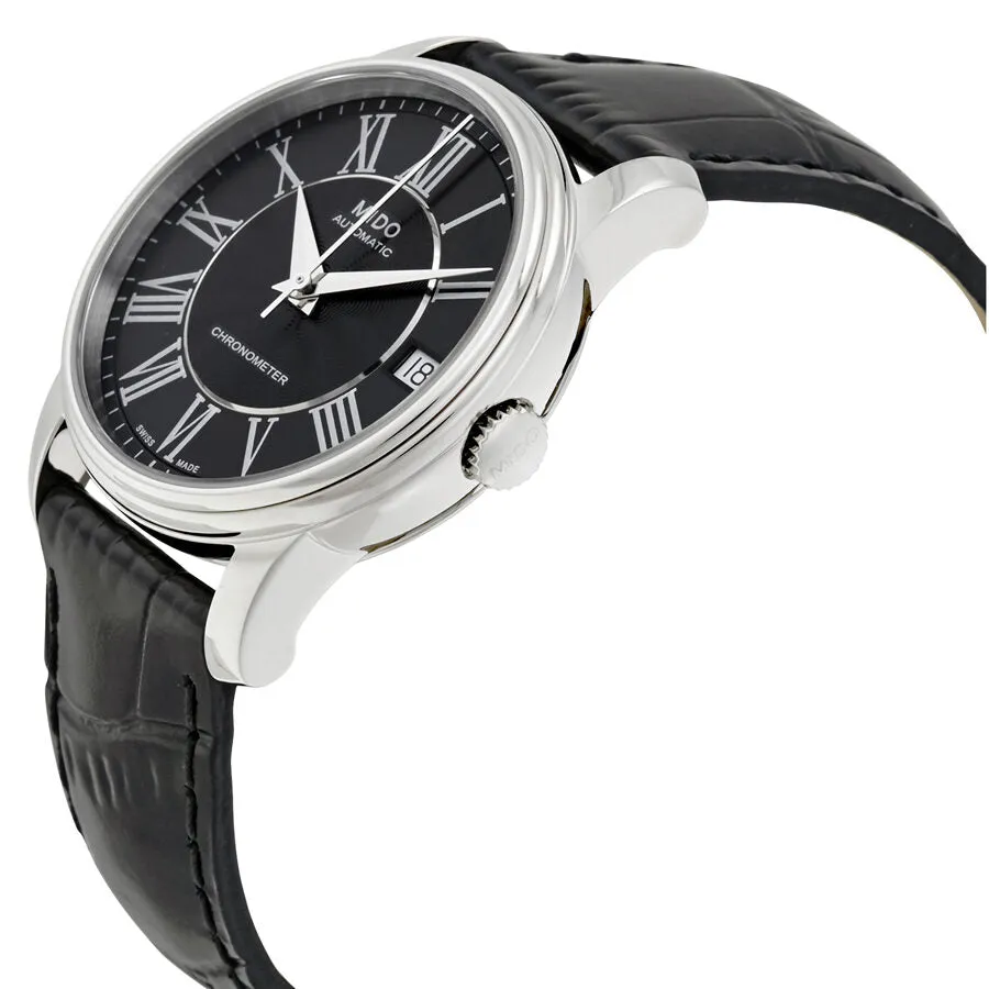Mido Baroncelli III Automatic Black Dial Ladies Watch M0102081605320