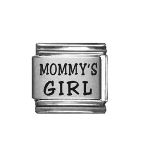 Mommy's Girl Italian Link Bracelet Charm