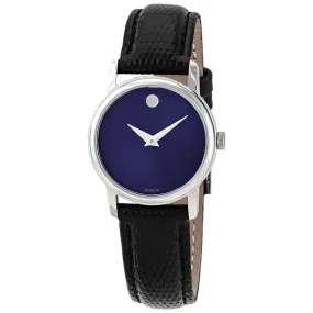 Movado Museum Blue Dial Ladies Watch 2100010
