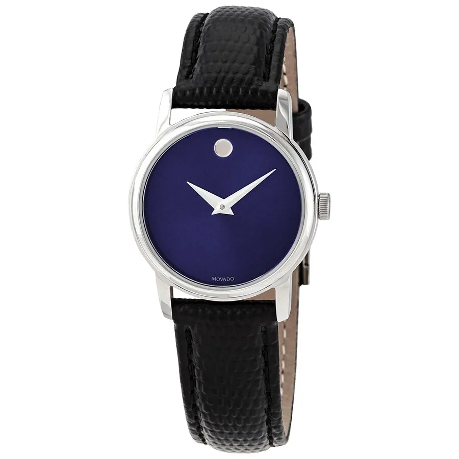 Movado Museum Blue Dial Ladies Watch 2100010