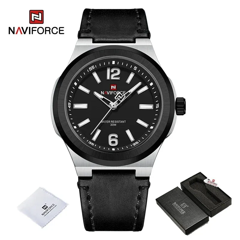 NAVIFORCE NF9233 Quartz Leather Men's Wristwatches
