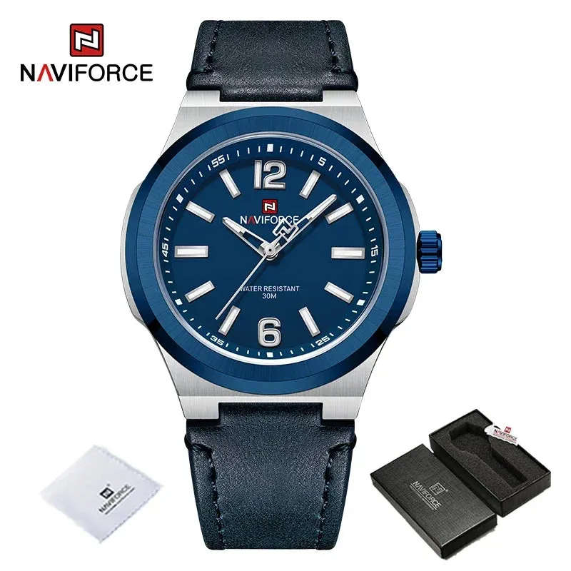NAVIFORCE NF9233 Quartz Leather Men's Wristwatches