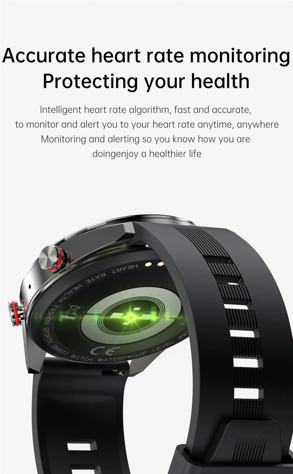New 454*454 Screen Smart Watch Always Display The Time Bluetooth Call Local Music Smartwatch For Men's Huawei Xiaomi Phone