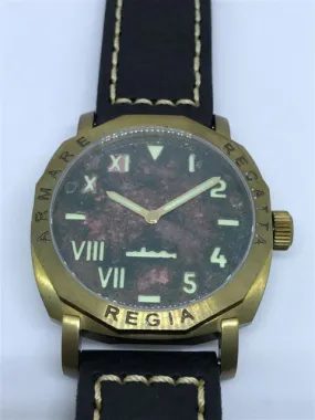 NEW ! R105 / Custom made patina dial - Cali dial (engrave bezel) (free shipping) (1 piece only)