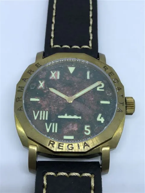 NEW ! R105 / Custom made patina dial - Cali dial (engrave bezel) (free shipping) (1 piece only)