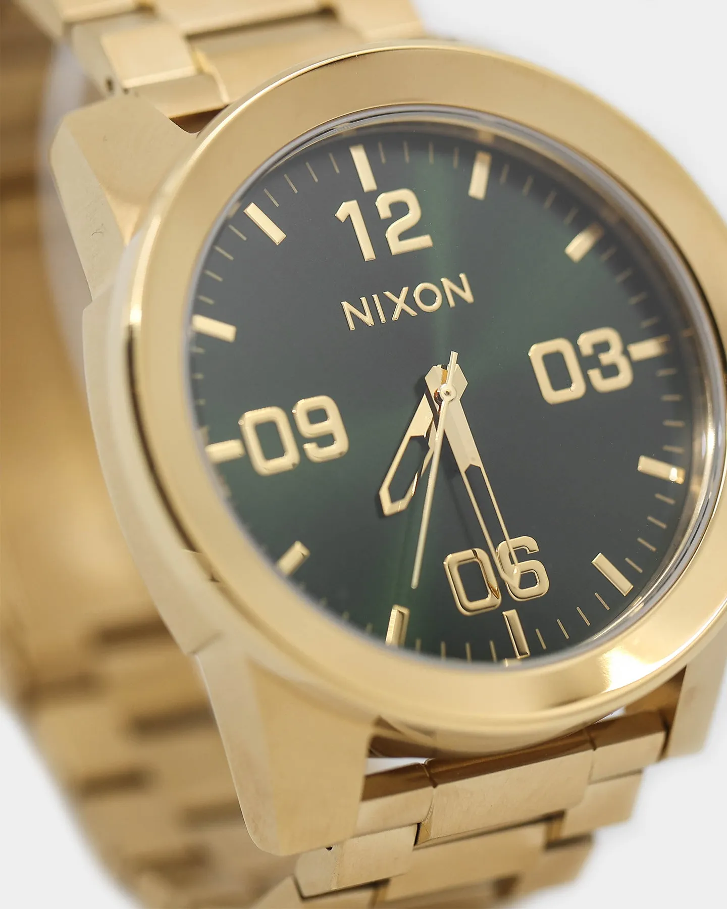 Nixon Men's Corporal SS Gold/Green