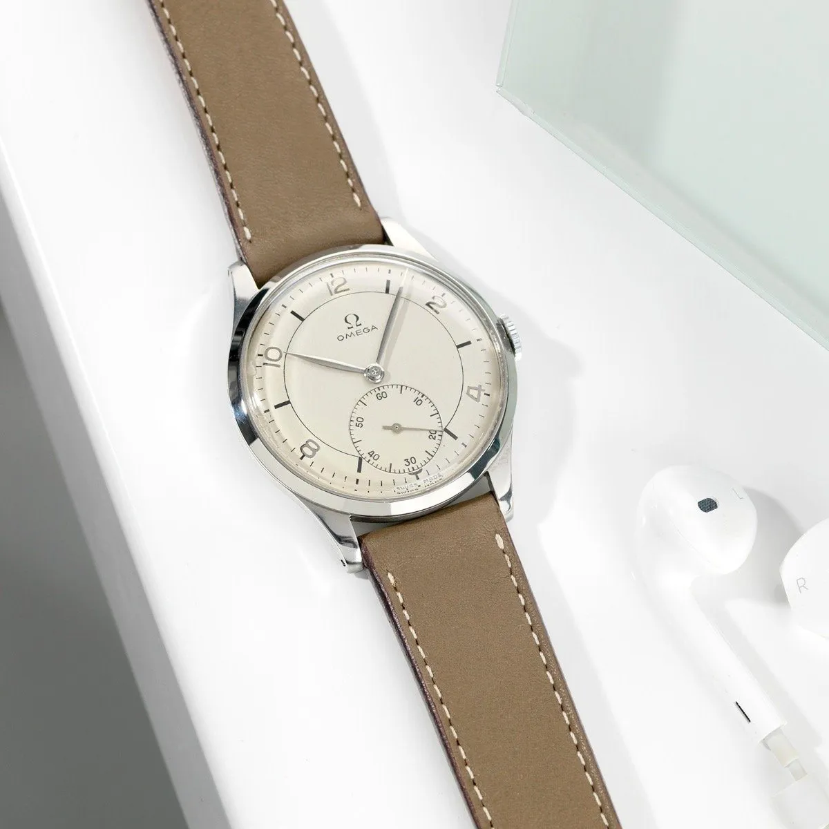 Omega Calatrava Reference 2181-1 Large Case 38mm