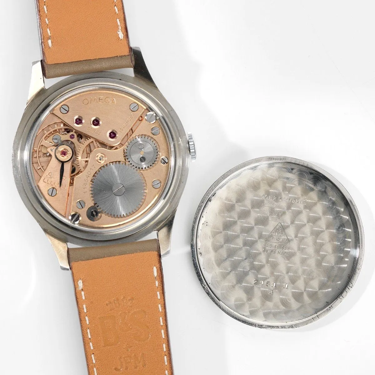 Omega Calatrava Reference 2181-1 Large Case 38mm