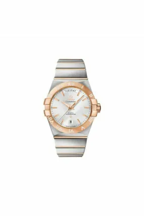 omega constellation brushed 27mm ladies watch