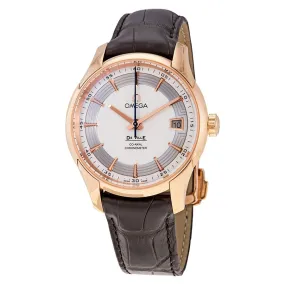 Omega De Ville Hour Vision Automatic Men's 18kt Rose Gold Watch 431.63.41.21.02.001